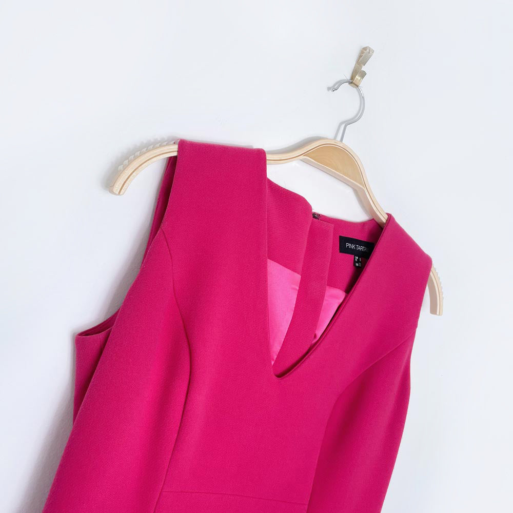 pink tartan barbie pink career dress