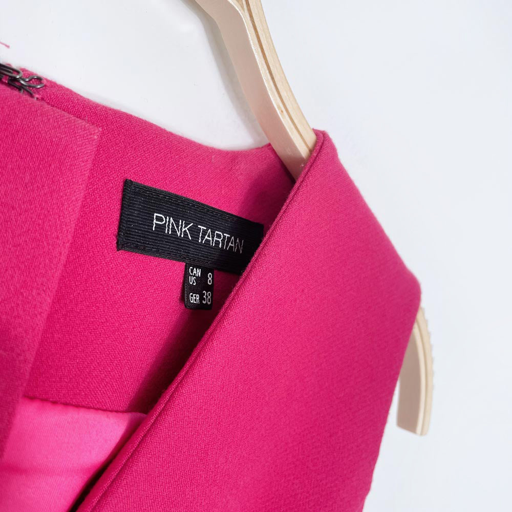 pink tartan barbie pink career dress