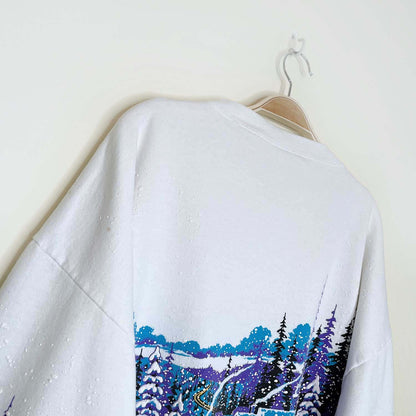 vintage 90s lifestyles wildcat mountain crew - one size