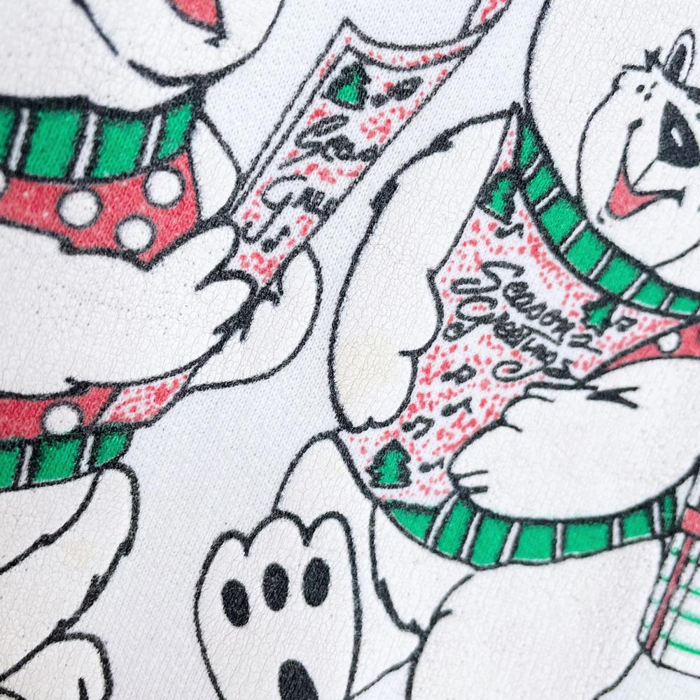 vintage fa la la puff singing bears crew