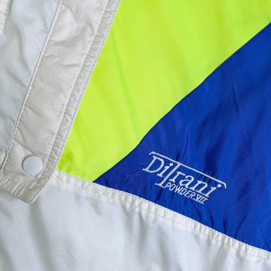 vintage ditrani nakisha gold puffer ski jacket - size 44