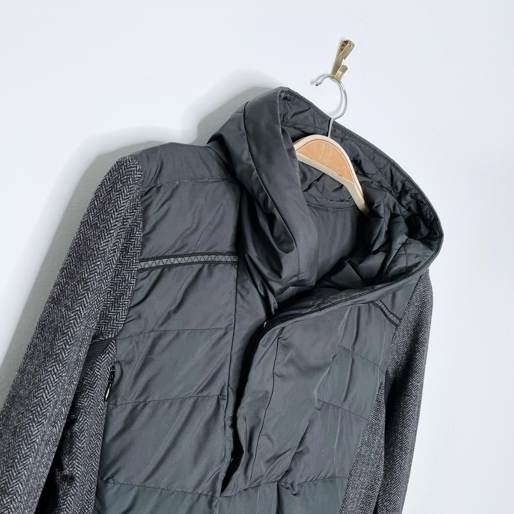 lululemon fluff off pullover puffer rulu + goose down