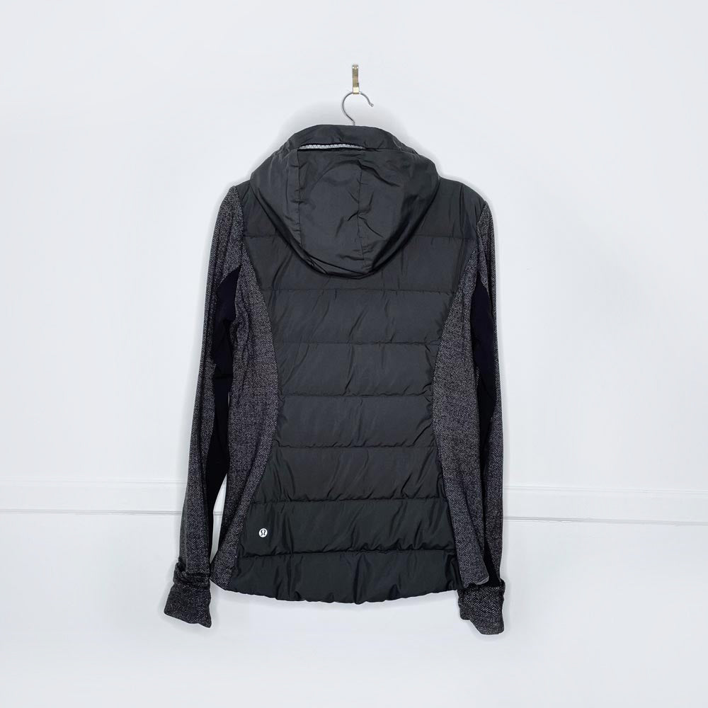 lululemon fluff off pullover puffer rulu + goose down