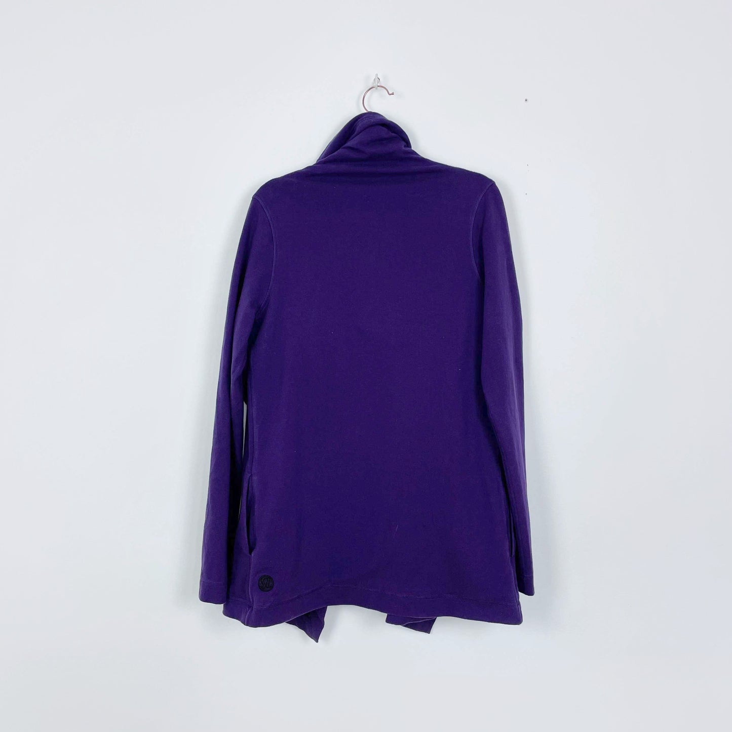 lululemon purple savasana wrap jacket - size 6
