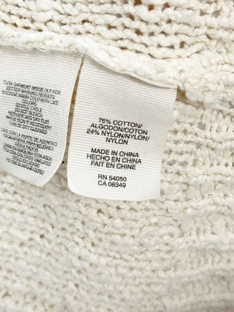 rachel roy pointelle slouchy hooded knit cardigan - good market thrift store