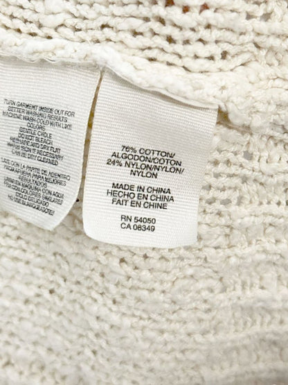 rachel roy pointelle slouchy hooded knit cardigan - good market thrift store