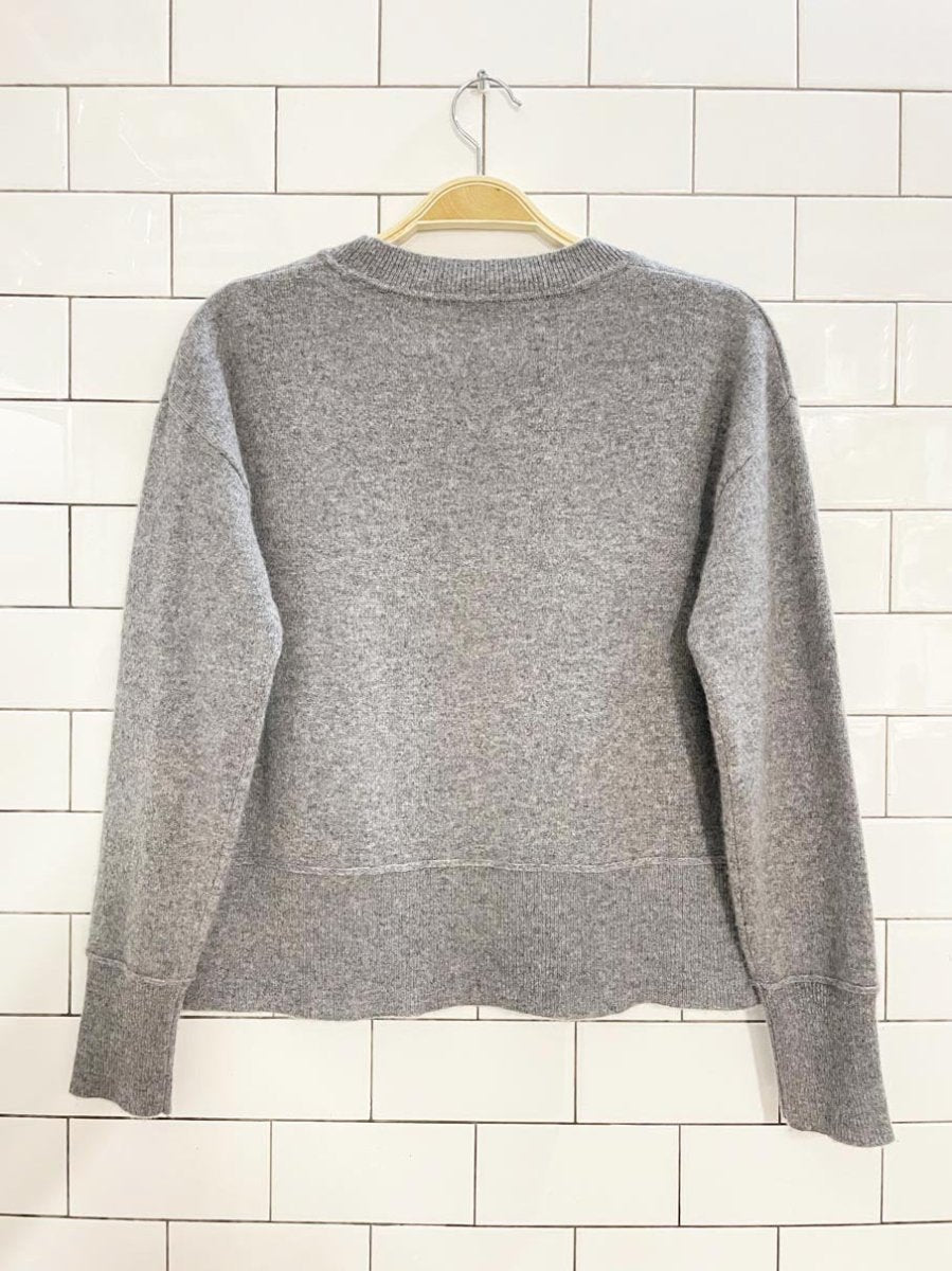 rachel zoe 100% cashmere boxy light knit sweater - good market thrift store