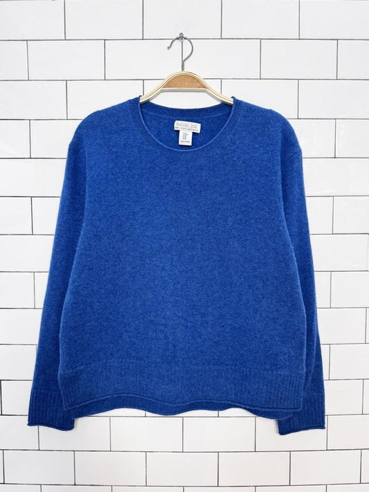 rachel zoe 100% cashmere boxy light knit sweater - good market thrift store