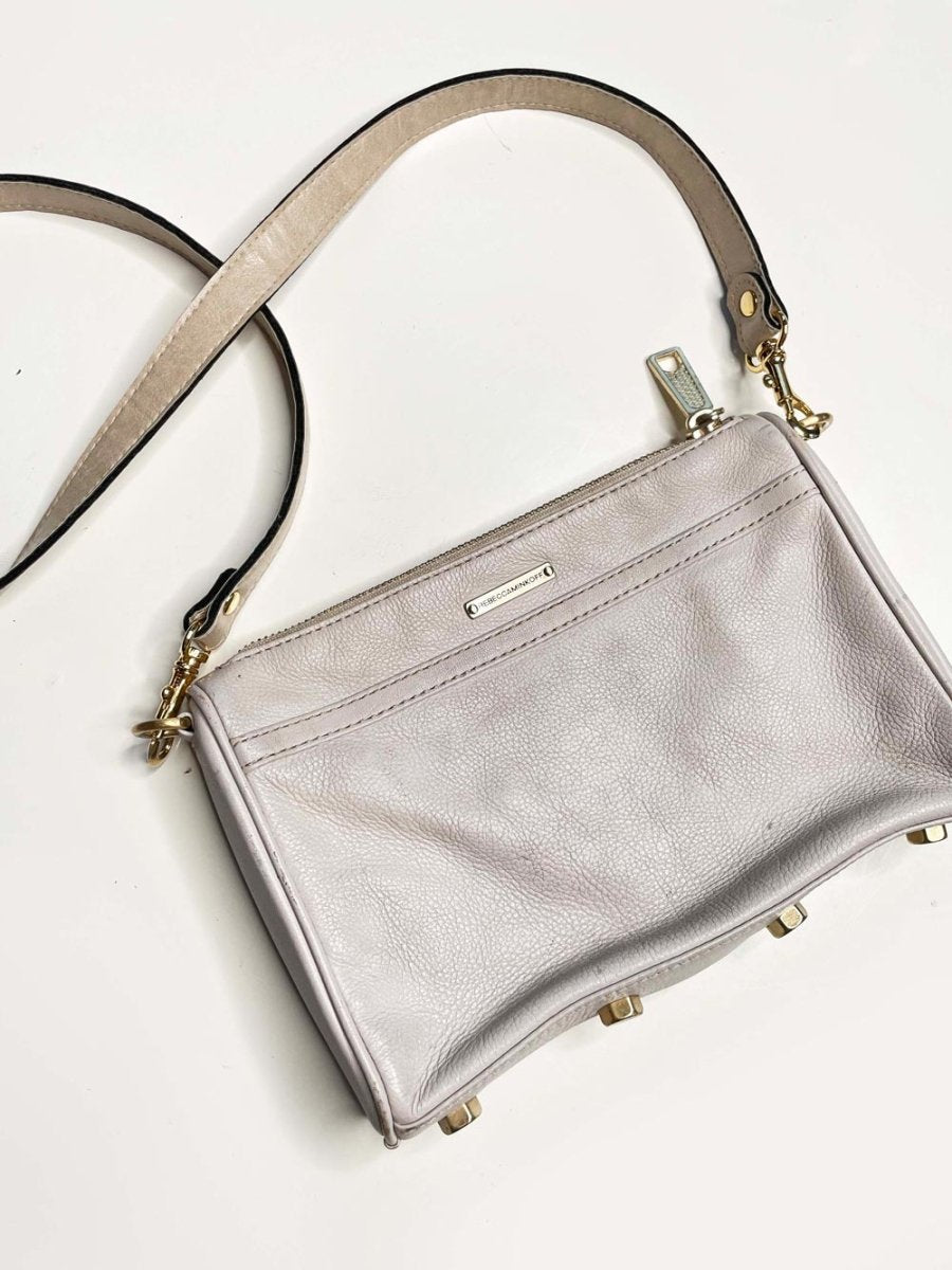 rebecca minkoff mini mac leather crossbody bag - good market thrift store