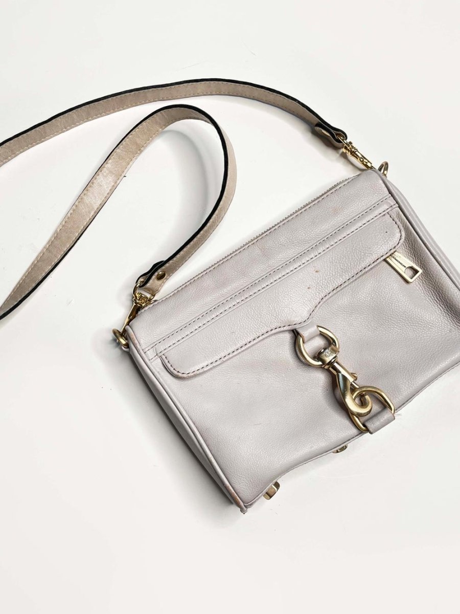 rebecca minkoff mini mac leather crossbody bag - good market thrift store