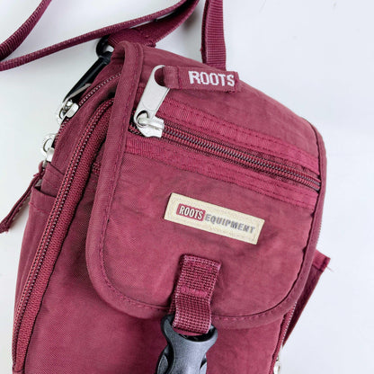 vintage 00s roots equipment nylon utility bag