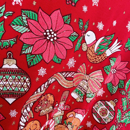 vintage nutcracker seasons greetings glitter crew