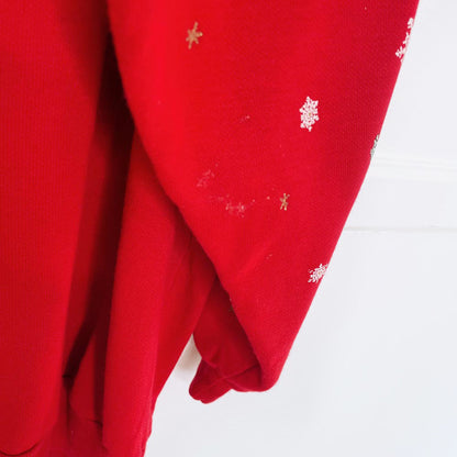 vintage nutcracker seasons greetings glitter crew