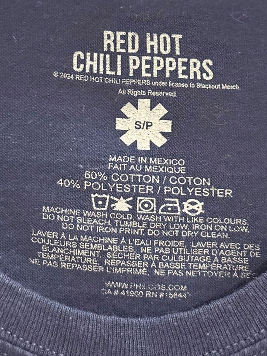 red hot chili peppers classic logo graphic band tee - good market thrift store