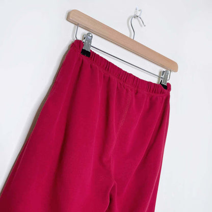 roots red organic cooper sweatpant - size xxs