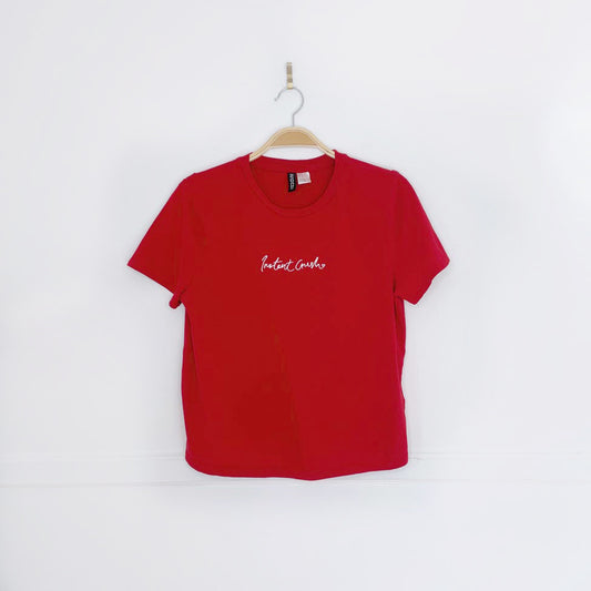 h&m instant crush embroidered tee