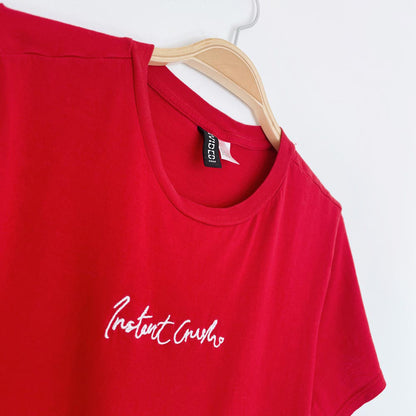 h&m instant crush embroidered tee