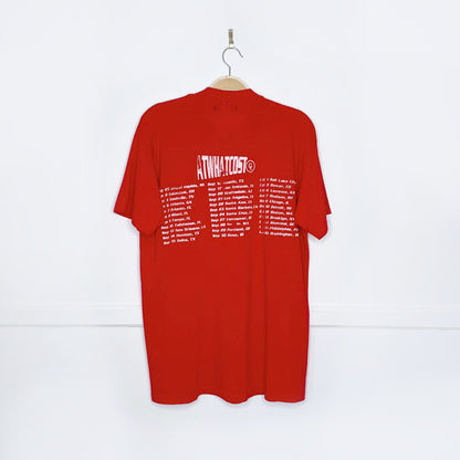 vintage 80s at what cost on tour tee