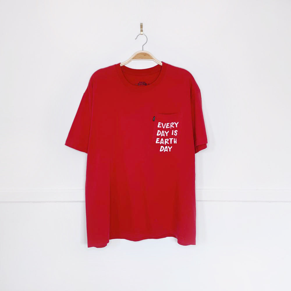 key x earth activist pocket tee