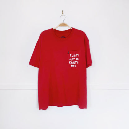 key x earth activist pocket tee