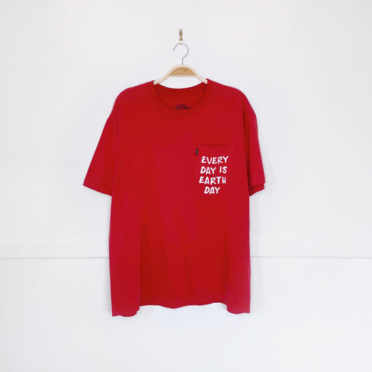 key x earth activist pocket tee