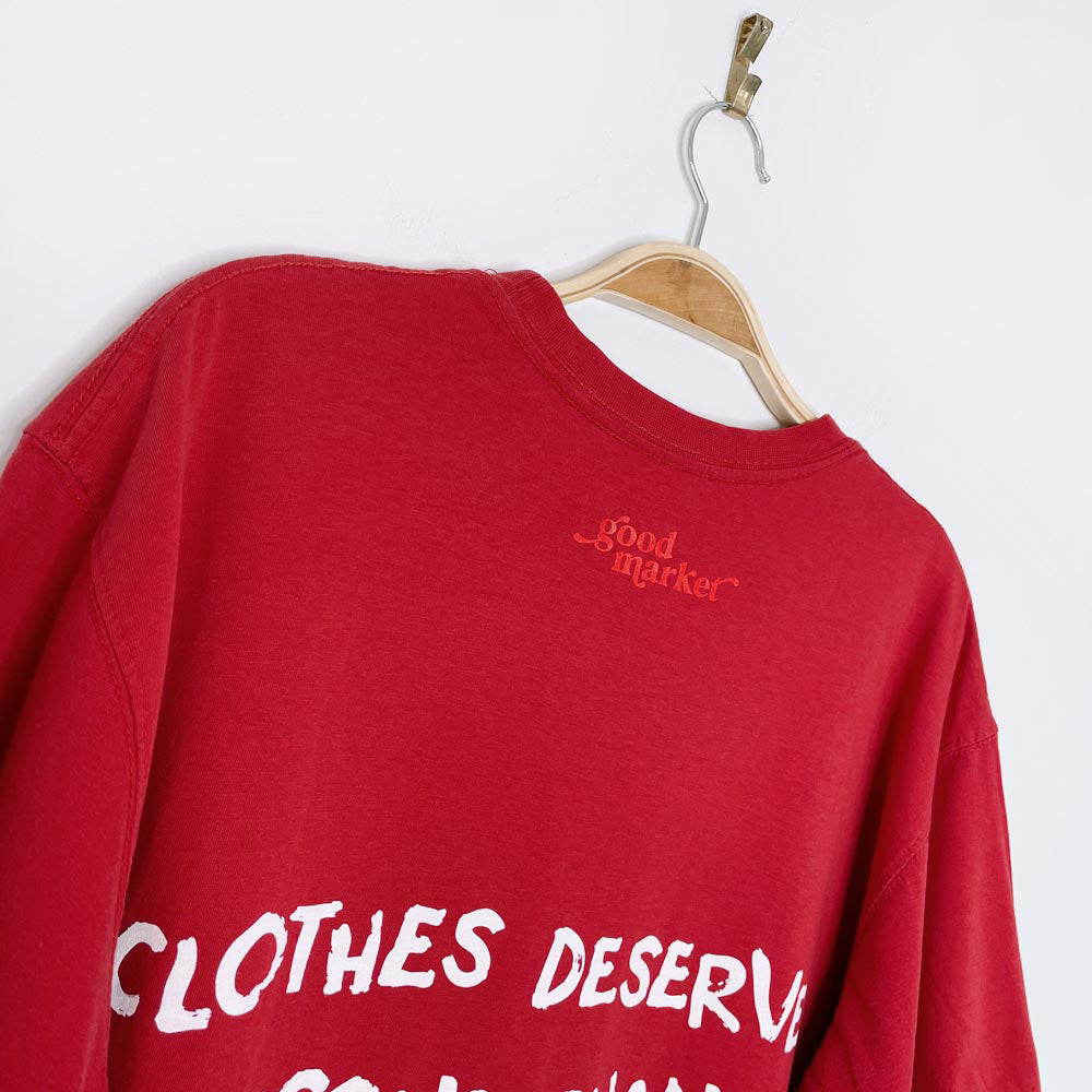 key x earth activist pocket tee