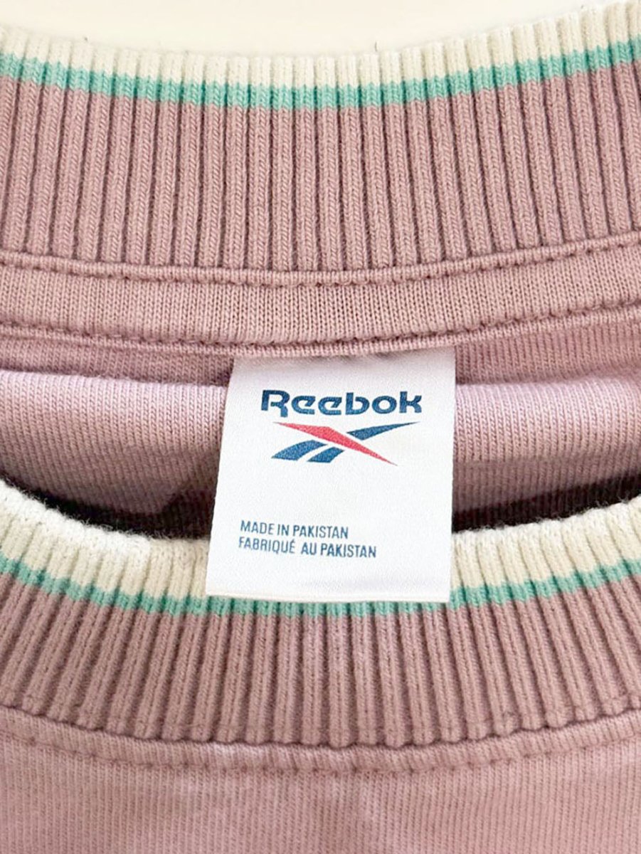 reebok life is not a spectator sport embroidered cropped tee - good market thrift store