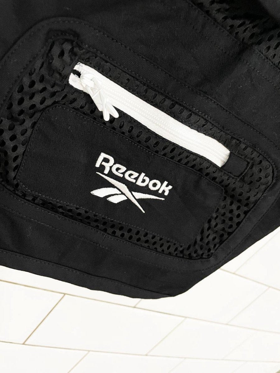 reebok mesh back cropped utility vest - good market thrift store