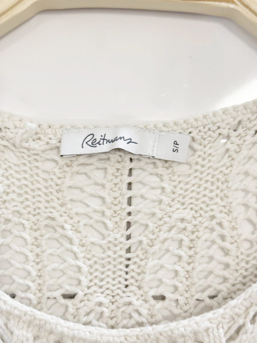 reitmans crochet knit sleeveless top - good market thrift store