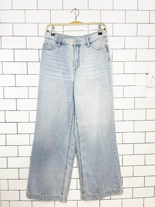 reitmans wide leg soft denim jeans - good market thrift store