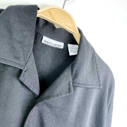 vintage y2k request flocked flames shirt