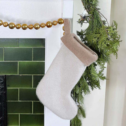 handmade ralph lauren cashmere knit stocking