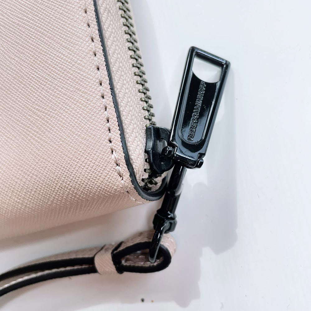 rebecca minkoff studded zip around ava wallet