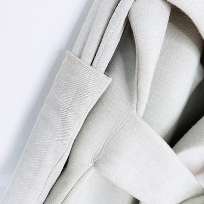 rick owens lilies wool-blend wrap knit jacket