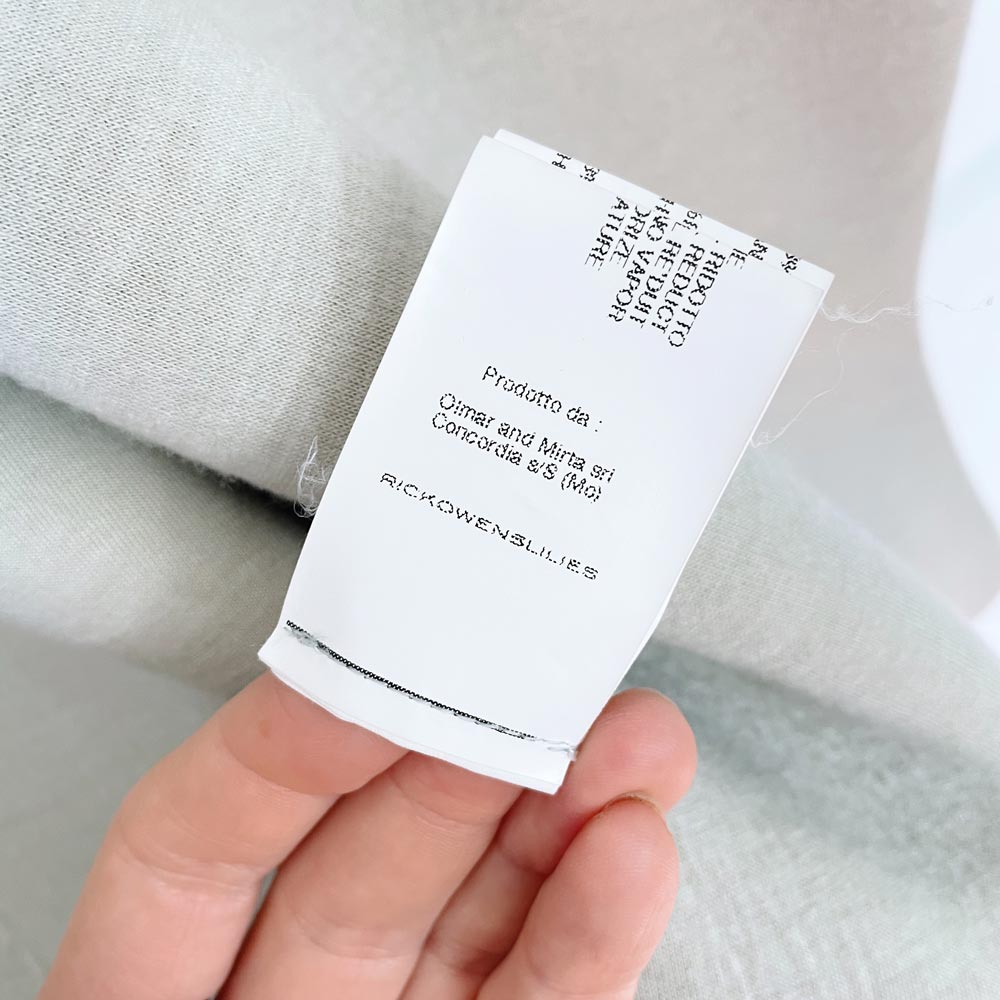 rick owens lilies wool-blend wrap knit jacket