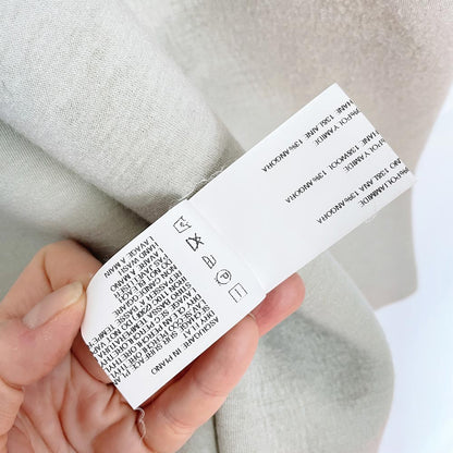 rick owens lilies wool-blend wrap knit jacket