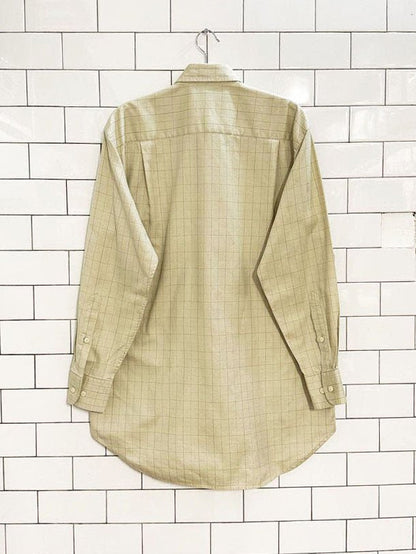 robert talbott two pocket check collared shirt - good market thrift store