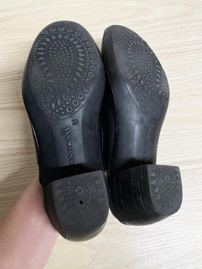 romika leather studded slip on clog - good market thrift store