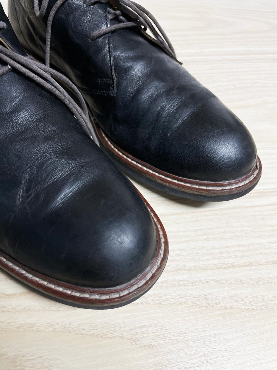 ron white leather chukka boot | made in Italy - good market thrift store