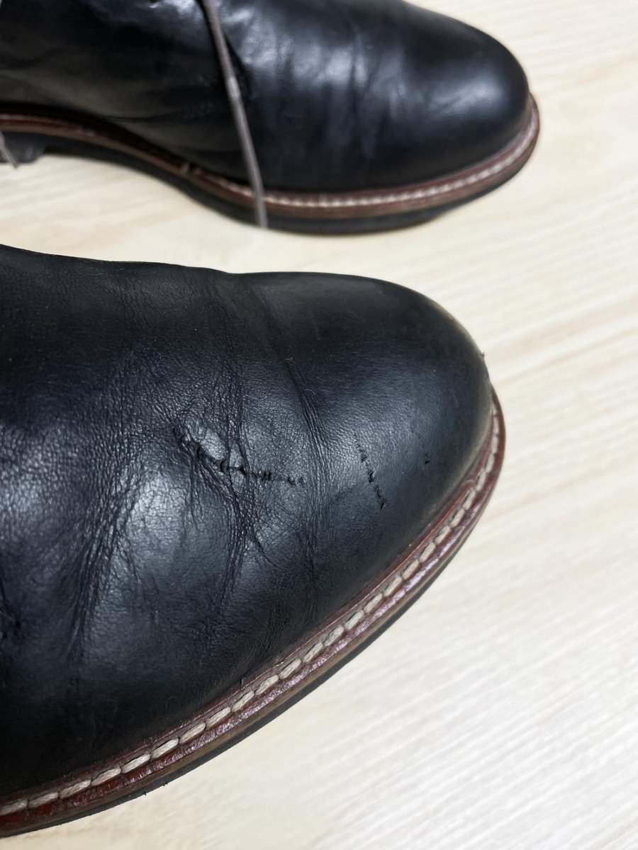 ron white leather chukka boot | made in Italy - good market thrift store