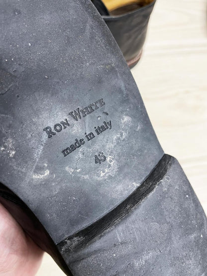 ron white leather chukka boot | made in Italy - good market thrift store