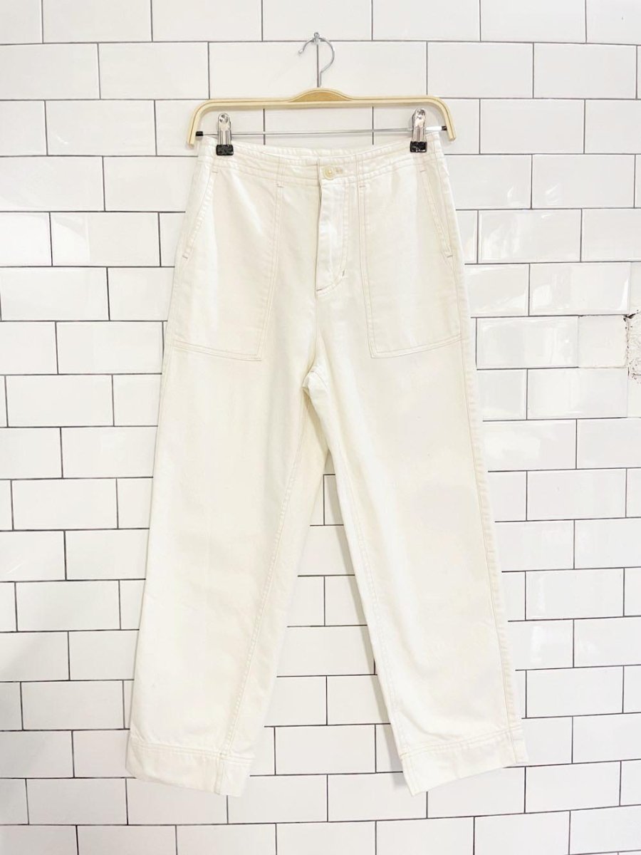 roots 2024 patch pocket twill relaxed pant - good market thrift store