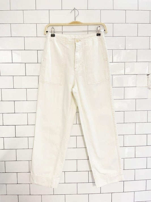 roots 2024 patch pocket twill relaxed pant - good market thrift store