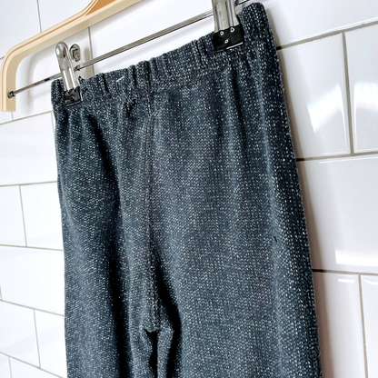 roots kids black pepper sweatpants - size 2