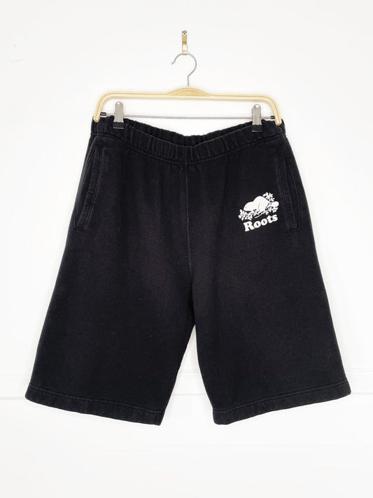 roots cooper cozy terry fleece shorts - good market thrift store
