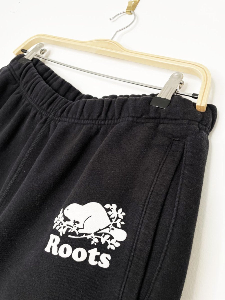 roots cooper cozy terry fleece shorts - good market thrift store