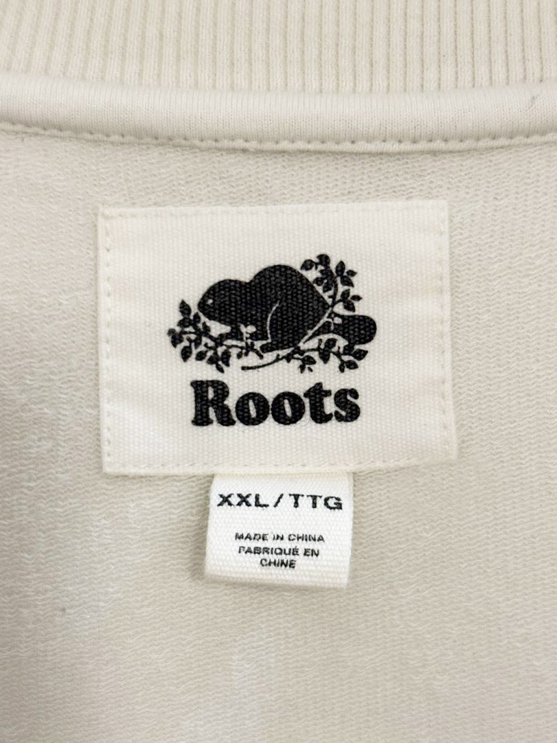 roots drop shoulder boxy sweatshirt tee - good market thrift store