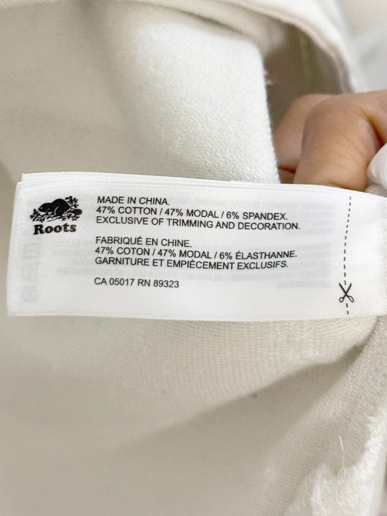 roots drop shoulder boxy sweatshirt tee - good market thrift store