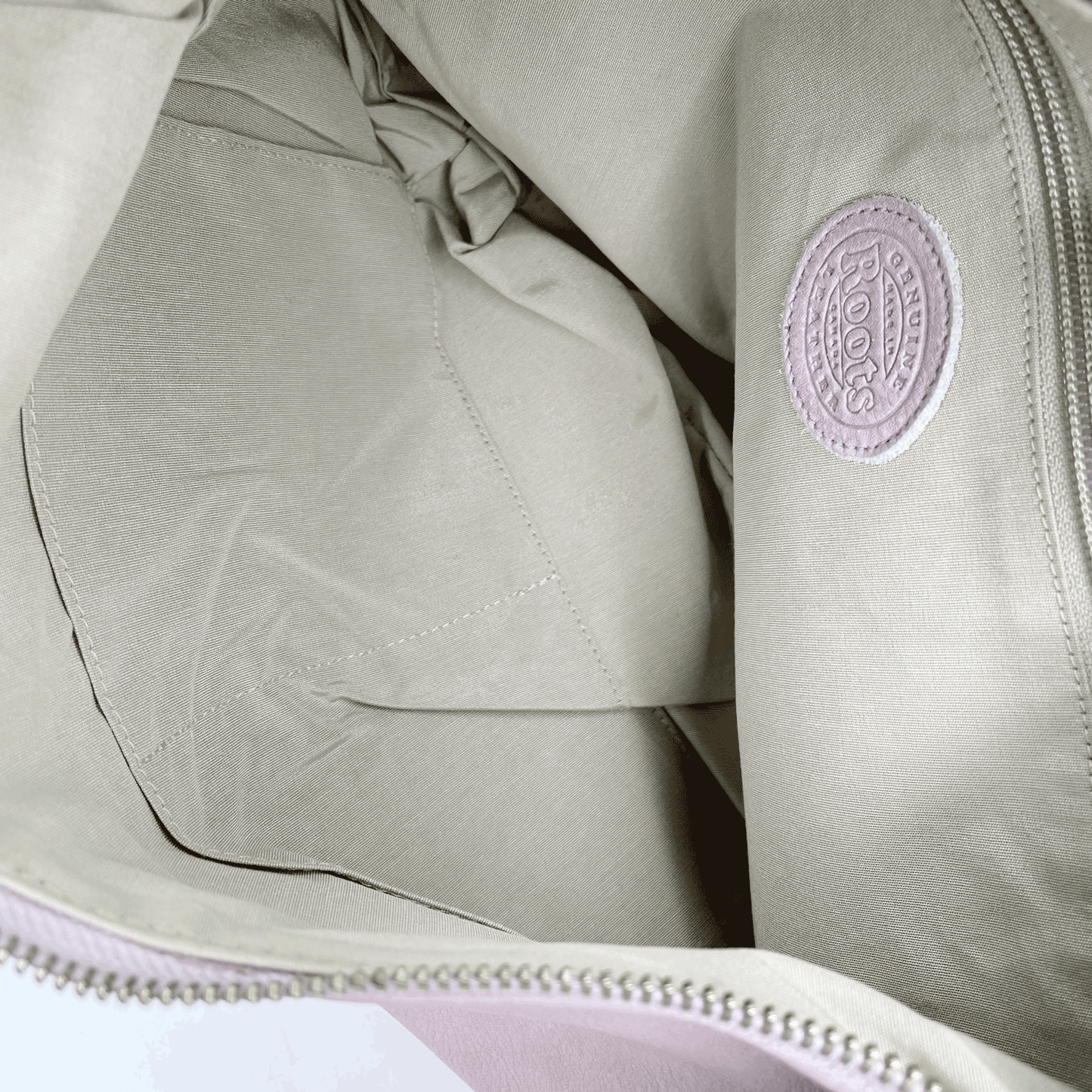 roots lola handbag cloud in lilac