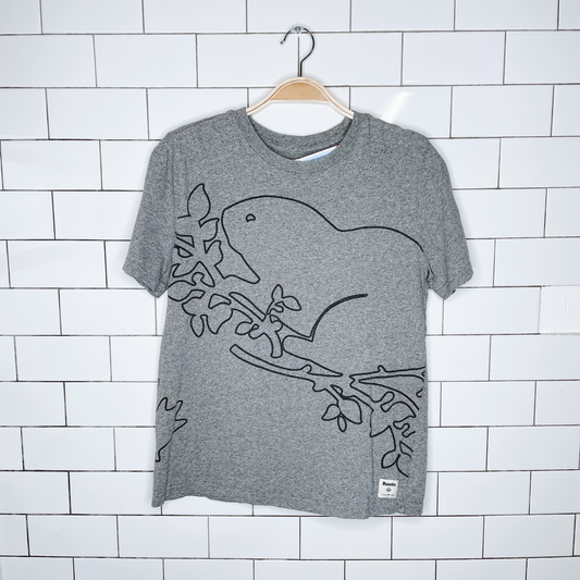 roots kids beaver tee - size xxl